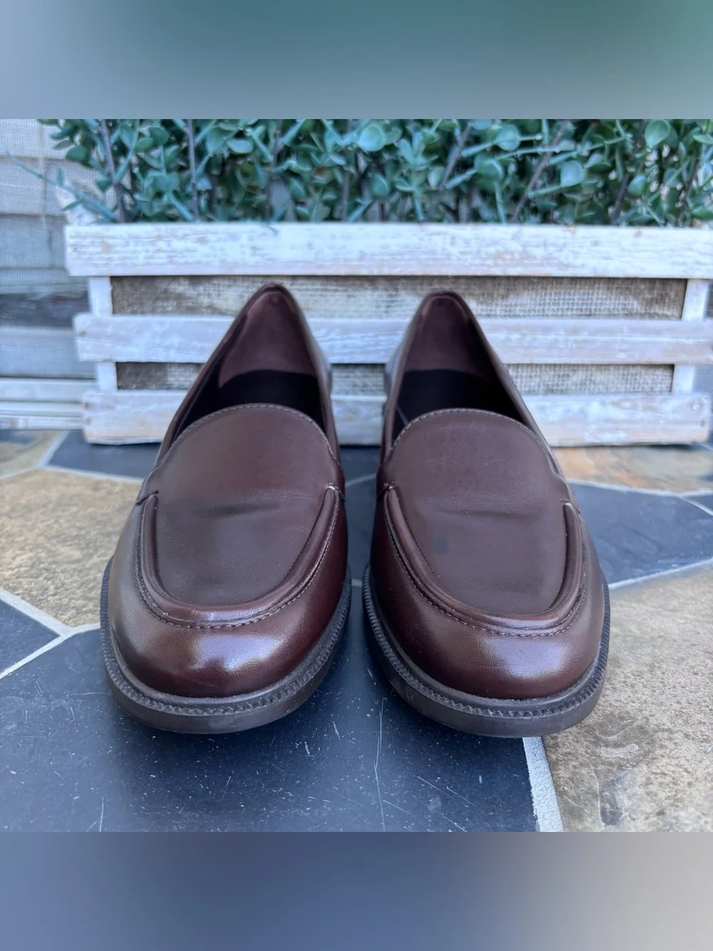 Salvatore Ferragamo Tiscio Leather Loafers